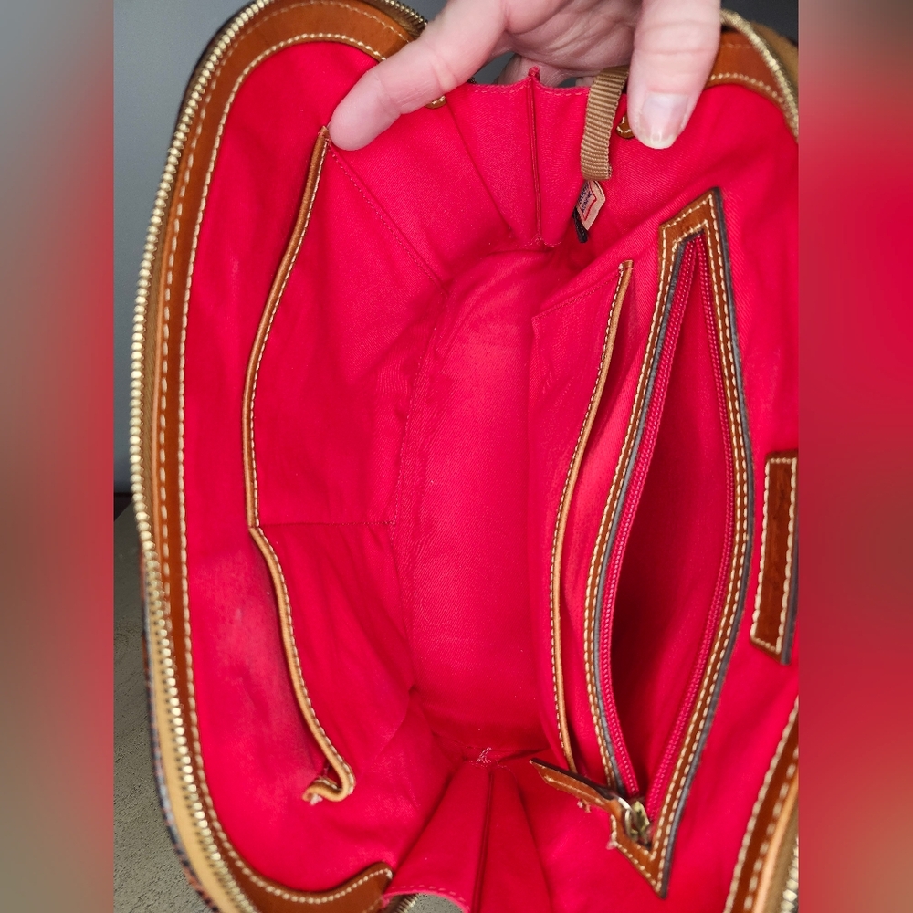 Dooney & Bourke PYTHON Dome Zip - image 6